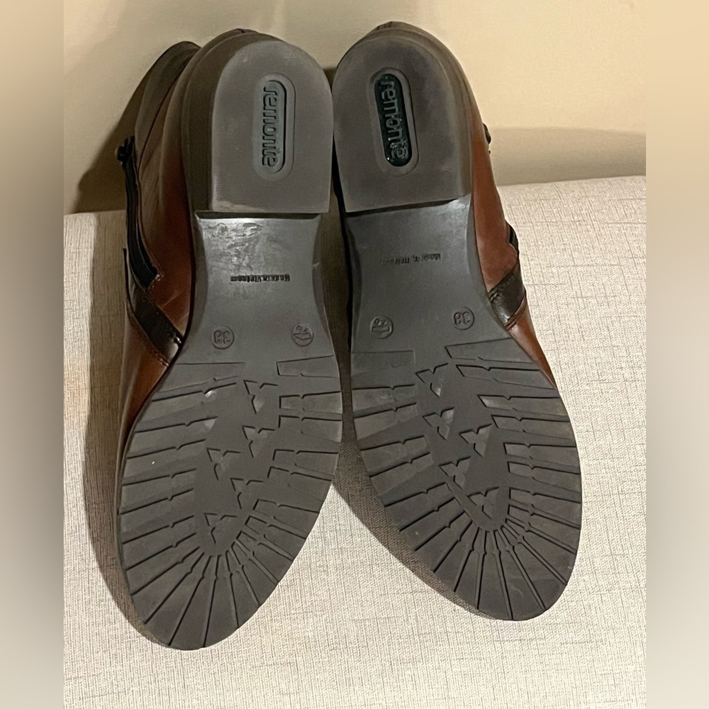 Remonte Brown & Black Booties, size 38 - Picture 5 of 5